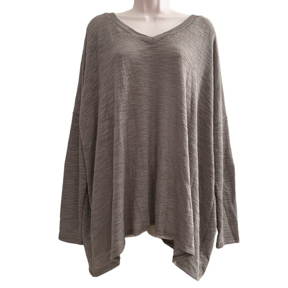 HIGHLAND Park Cherish Neutral Breathable Loose Knit Pullover SharkBite Tunic - Picture 1 of 6